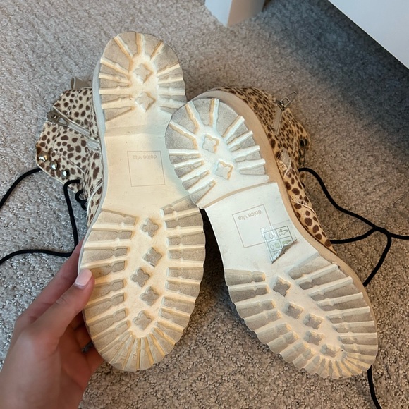 Dolce Vita leopard boots - Picture 4 of 4